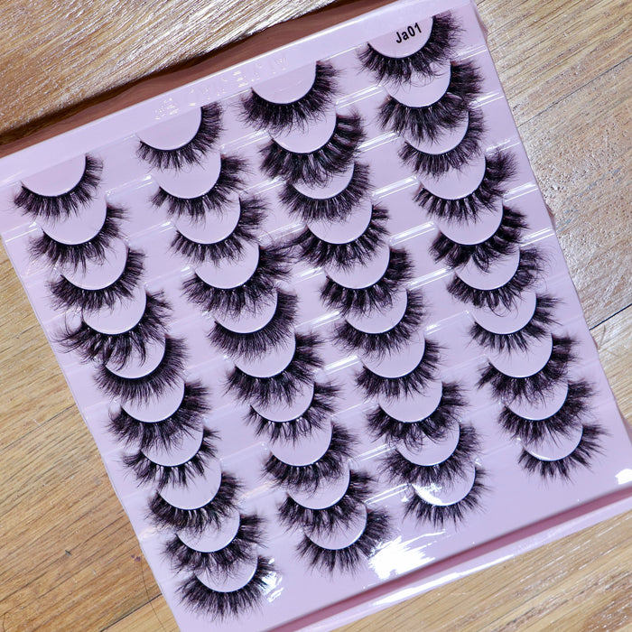 BABY GIRL LASH BOOK (20 PAIRS)