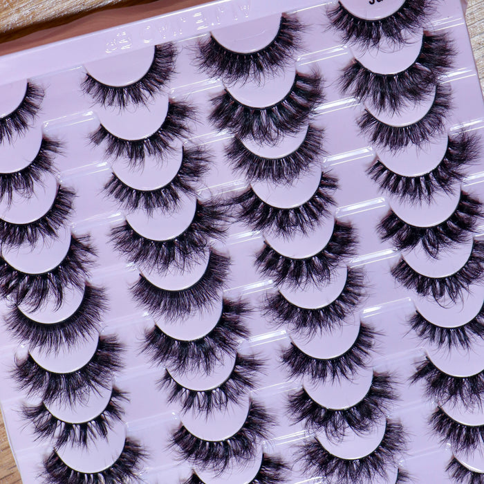 BABY GIRL LASH BOOK (20 PAIRS)