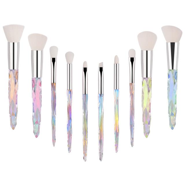 LUXURY ICY CRYSTAL BRUSH SET (10 PCS)